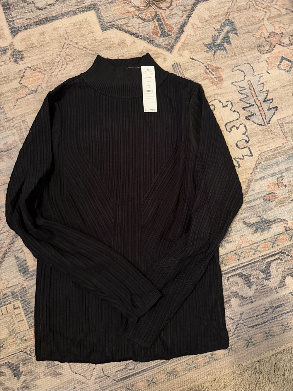 White House Black Market mock neck sweater NWT Size Small